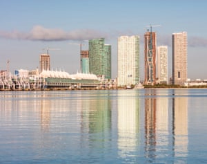 View of Miami from water