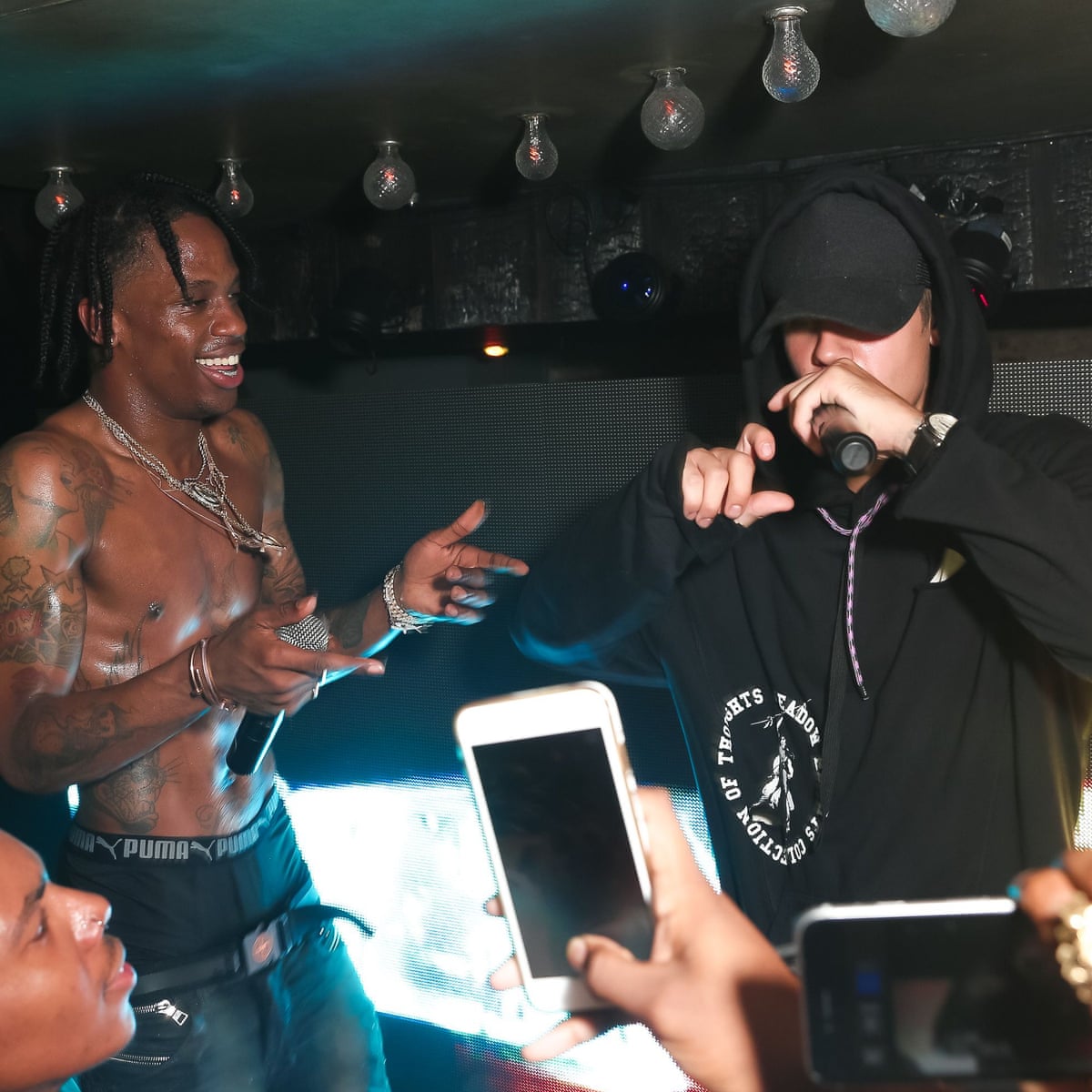 Travis Scott Hip Hop S Under Appreciated Savant Or A Shameless Biter Hip Hop The Guardian Travis Scott Hip Hop S Under Appreciated Savant Or A Shameless Biter Hip Hop The Guardian