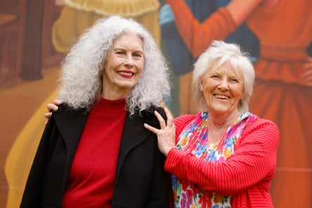 Vivienne Powell, left, and Christine Thynne