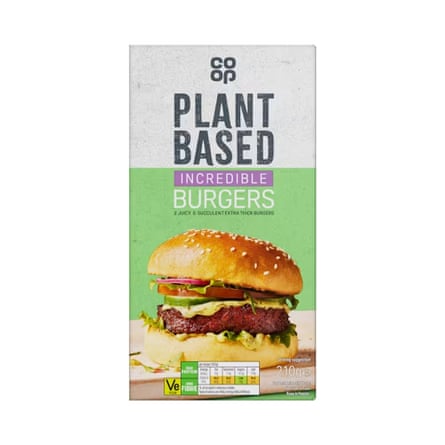 Co-op Plant Based The Incredible Burger 210g