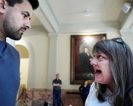 In a new series of Anywhere but Washington, the Guardian’s Oliver Laughland and Tom Silverstone travel to the crucial swing state of Georgia, where election deniers and rightwing conspiracy theorists are facing a new generation of Gen Z candidates and voters who could tip the race in favor of the Democrats 