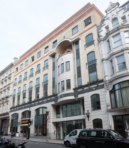 Conduit Street building in London W1