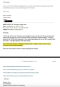 Screengrab of email