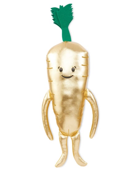Aldi’s golden Kevin the Carrot.