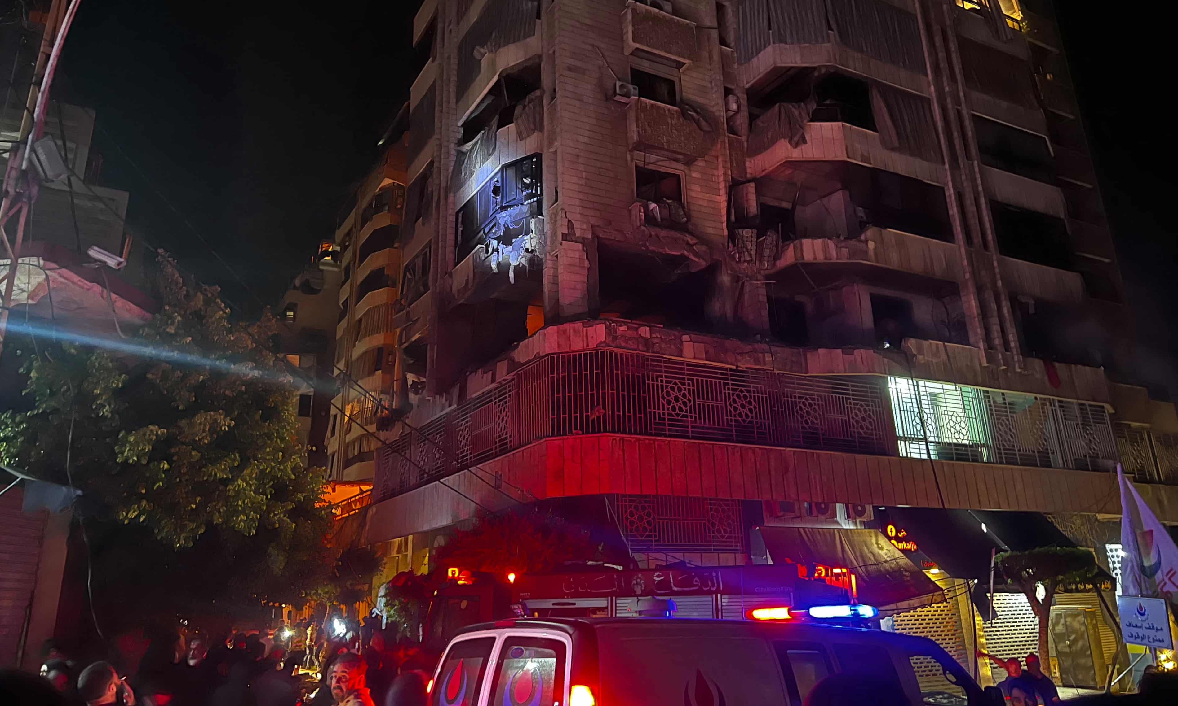Six killed in Israeli strike on medical centre in central Beirut, Lebanon officials say (theguardian.com)