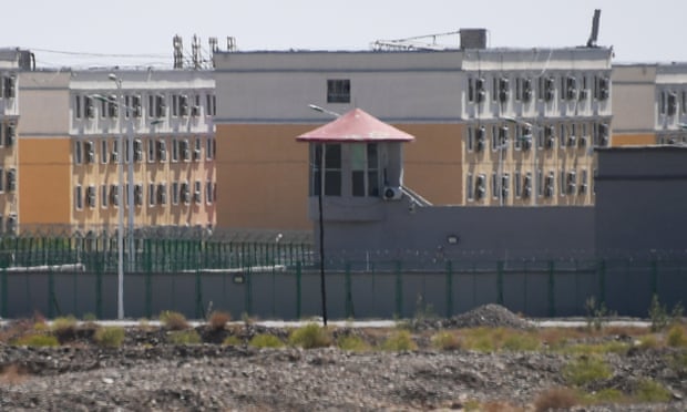 A building believed to be a ‘re-education camp’ for Uighurs in Xinjiang, China. 
