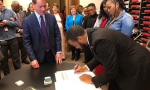 Charles Booker, Kentucky state representative, files to run for the state Senate seat held by Senate majority leader Mitch McConnell.