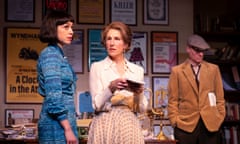Meandering characters without enough tension … (l to r) Danusia Samal, Tamsin Greig and Trevor Fox in Peggy for You.
