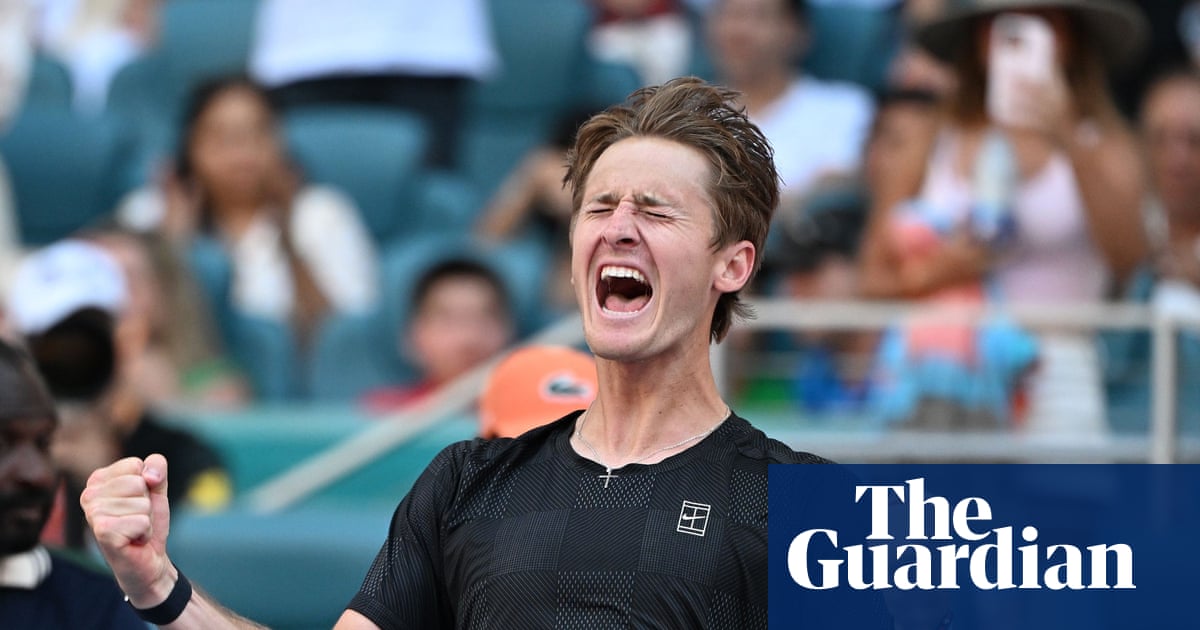 Resilient Korda stuns Alcaraz in Miami Open after almost letting advantage slip