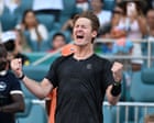 Resilient Korda stuns Alcaraz in Miami Open after almost letting advantage slip