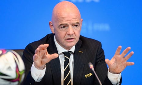 Fifa’s president, Gianni Infantino, pictured last October.