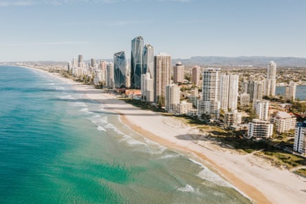 Surfers Paradise from the air