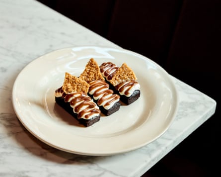 Guinness Open Gate Brewery’s The Three Stouts dessert.