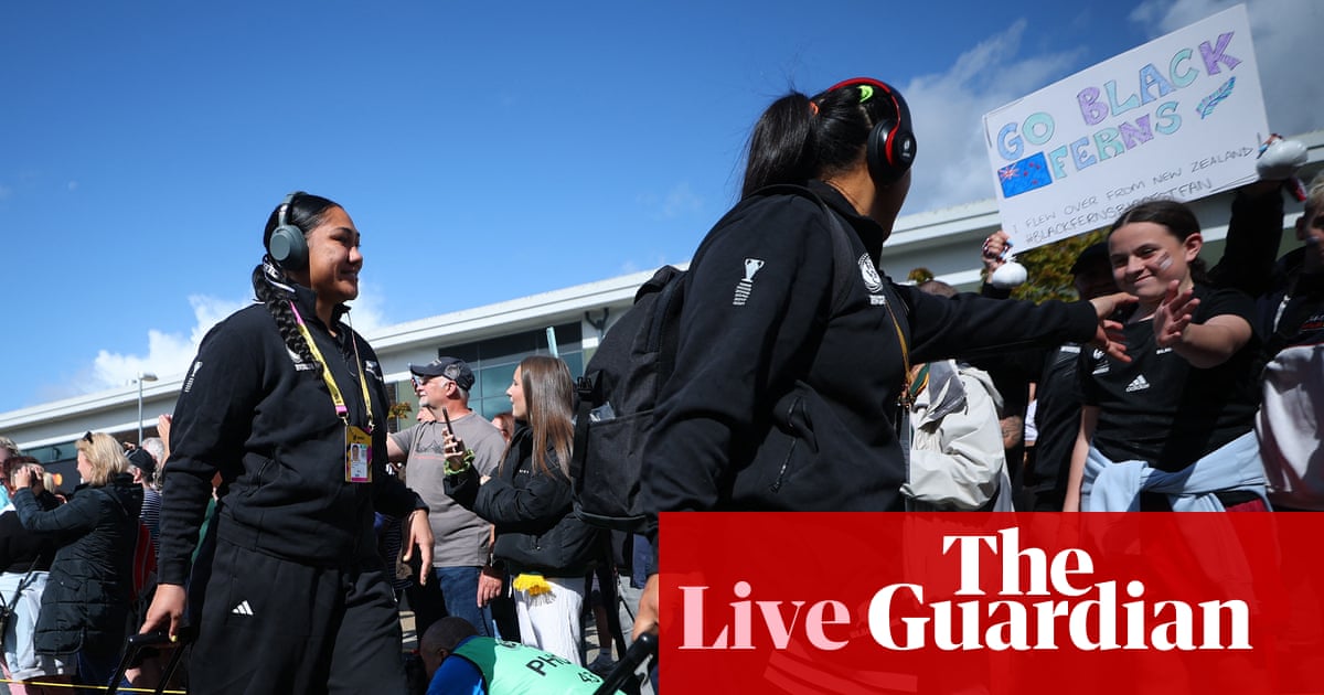 New Zealand v South Africa: Women's Rugby World Cup quarter-final live