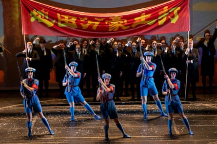 Revolutionary ballet … the chorus of Nixon in China.