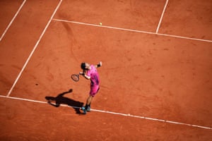Fabio Fognini entered the second round.