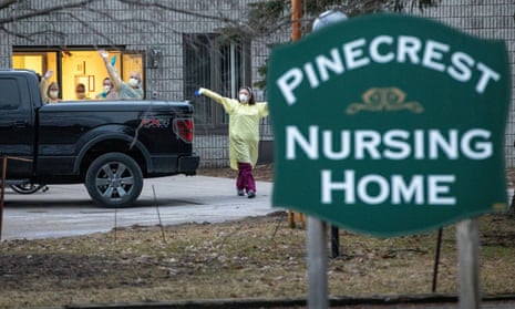 Workers at Pinecrest nursing home in Bobcaygeon, Ontario