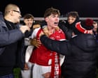 Fleetwood Town stun Arsenal on penalties: Carabao Cup fourth round – as it happened