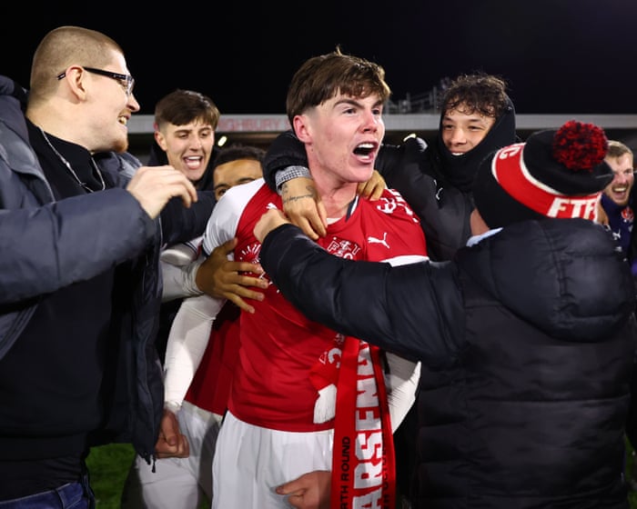 Fleetwood Town stun Arsenal on penalties: Carabao Cup fourth round – live
