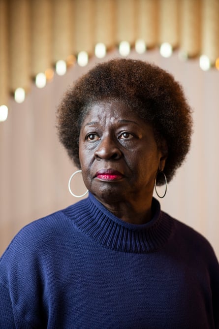Anita Johnson, an activist who works at VoteRider, poses for a portrait at her home in Milwaukee, Wis. Nov. 4, 2019.