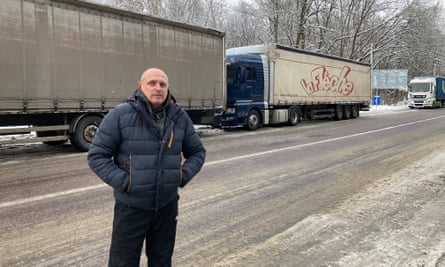 Ukrainian lorry driver Vitaliy Zemyenko.