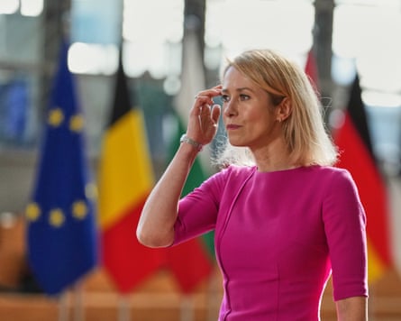 Kaja Kallas in Brussels last week.