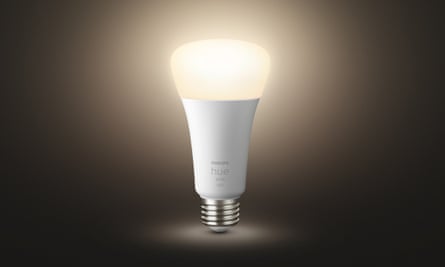 A Philips Hue bulb.