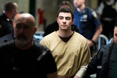Judge dismisses two top charges against Luigi Mangione in UnitedHealthcare  CEO shooting | Brian Thompson shooting | The Guardian