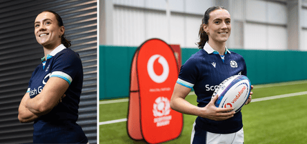 Francesca McGhie, the Scotland winger
