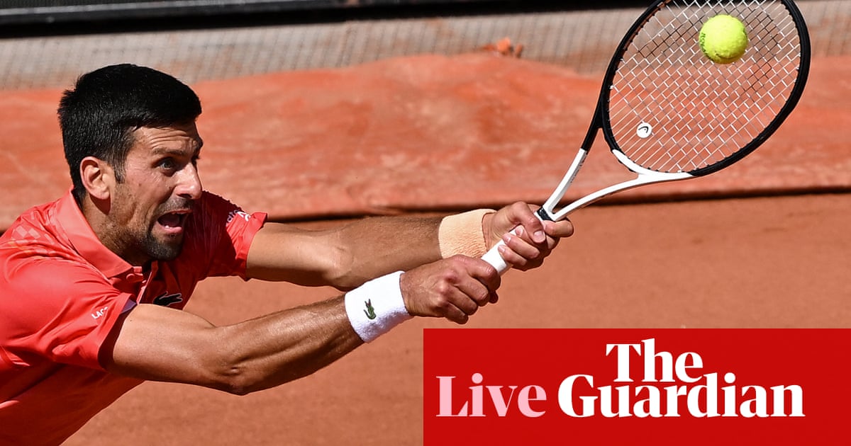 French Open day two: Djokovic and Norrie through, Garcia on court– as it happened