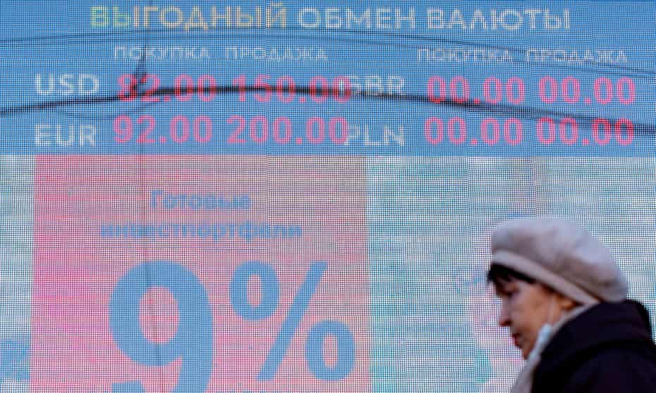 Russian central bank steps in to prop up the rouble and avert ...