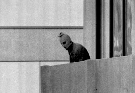 Gunman on balcony