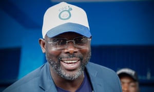 George Weah will succeed Ellen Johnson Sirleaf in January.