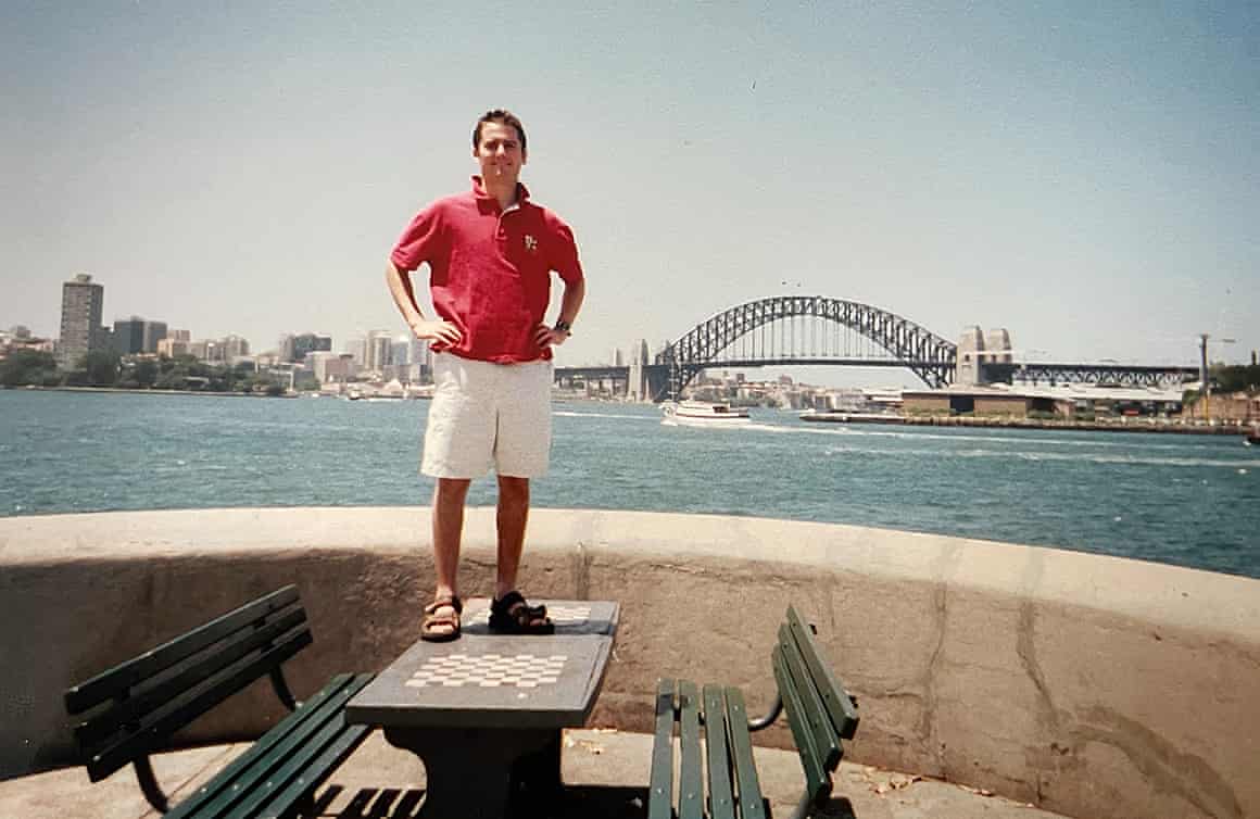 Luke McLaughlin at Sydney Harbour