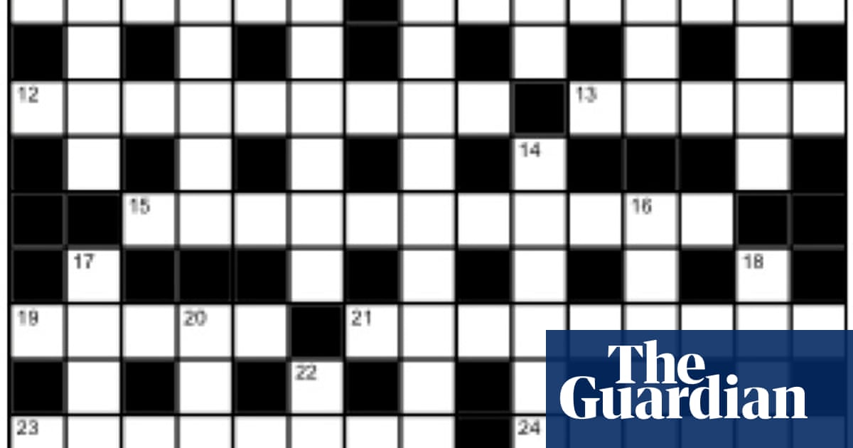 Genius crossword No 159 | Crosswords | The Guardian