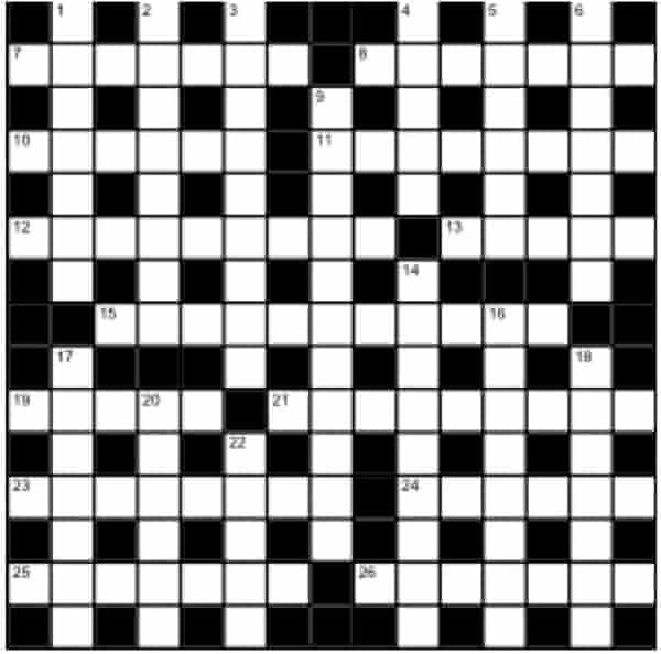 Metric Unit 100 Square Meters Crossword