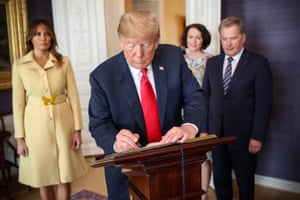 Trump And Putin Meet In Helsinki In Pictures Us News The