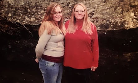 Brittany Brown and Melissa Ann Horn. Horn died of coronavirus in April.