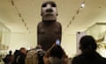 The moai known as Hoa Hakananai'a in the British Museum