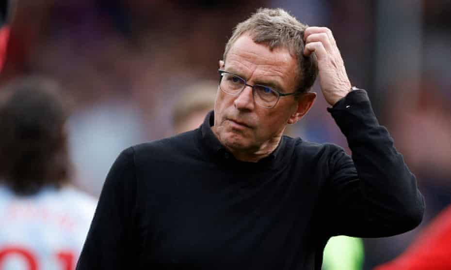 Ralf Rangnick took charge of Manchester United after the sacking of Ole Gunnar Solskjær last November. 