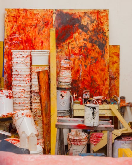 Work in the drawing and painting room
