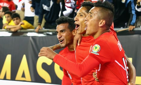 Peru shocked Brazil to reach the last eight