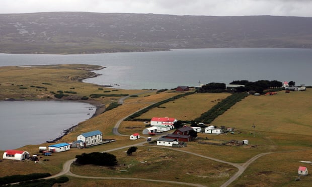 San Carlos, on the Falkland Islands.