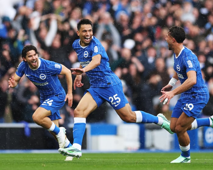 Brighton peck Palace and will a point silence the noise around Carrick? | Football Weekly – video