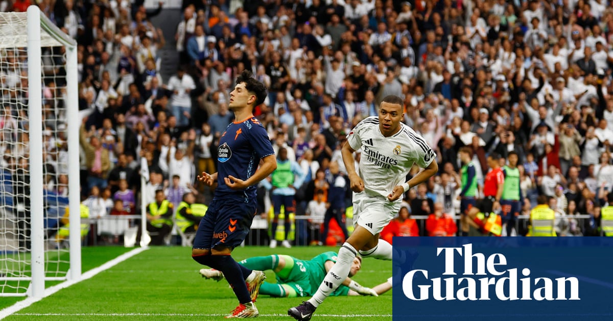 European football: Mbappe brace helps Real Madrid keep Barcelona in sights