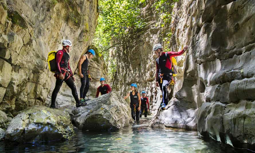 Canyoning in Algodonales with Discovery Aventura