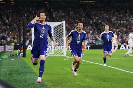 Daichi Kamada scored within four minutes of kick-off.