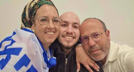 Eitan Mor reunited with his parents after spending more than two years in Hamas captivity.