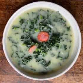 How one-time Portuguese nanny Olivia Ferreira makes caldo verde. Thumbnails by Felicity.