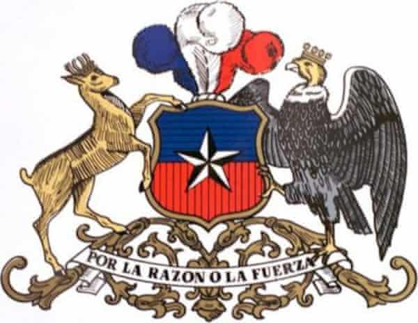 Chile’s coat of arms celebrates the huemul along with the condor.
